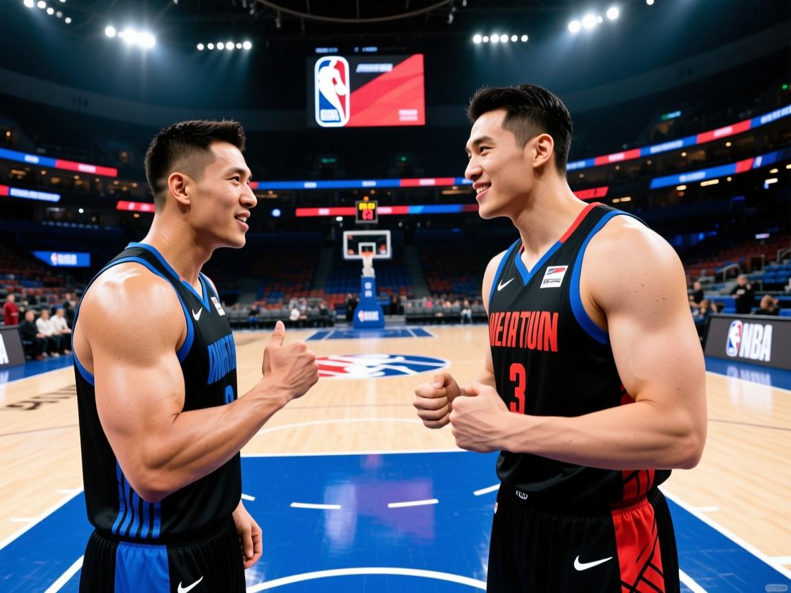 强强对话！明星运动员燃爆赛场