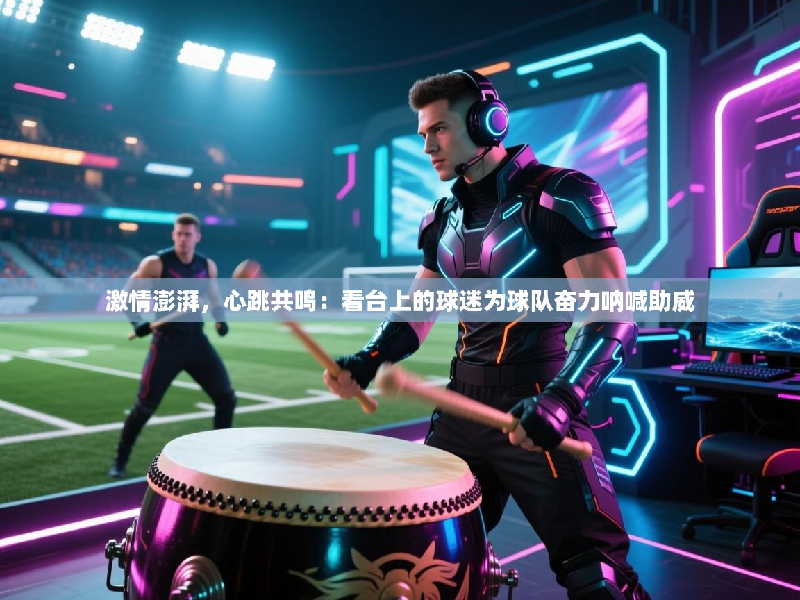 激情澎湃，心跳共鸣：看台上的球迷为球队奋力呐喊助威  第2张